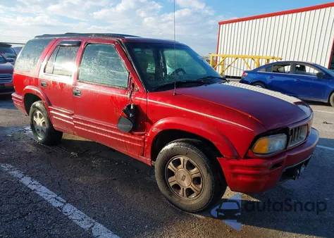 1997 Oldsmobile Bravada из США, поврежденный, VIN 1GHDT13W0V2719866